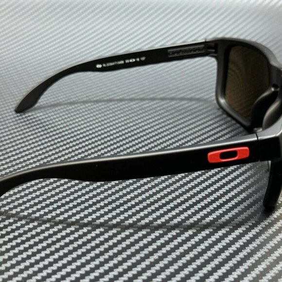 OAKLEY Matte Black Prizm Ruby Men's 59 mm Sunglasses - Picture 4 of 5